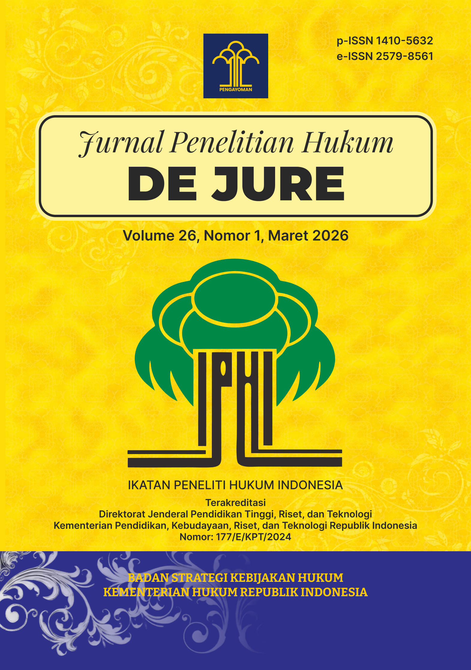 					Lihat Vol 26 No 1 (2026): Edisi Maret
				